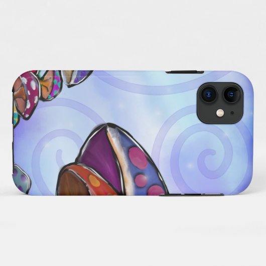 Fee Mushroom Art Case-Mate iPhone Hülle (Rückseite (Horizontal))