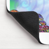 Fee Mushroom Art Mousepad (Ecke)