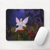 Fee on a Mushroom Design 3 - Fantasy Mousepad (Mit Mouse)