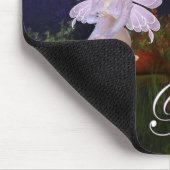 Fee on a Mushroom Design 3 - Glauben Sie Mousepad (Ecke)