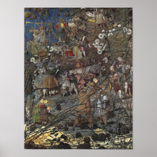 Fee Poster/Print: Meisterstrom der Märchen Poster