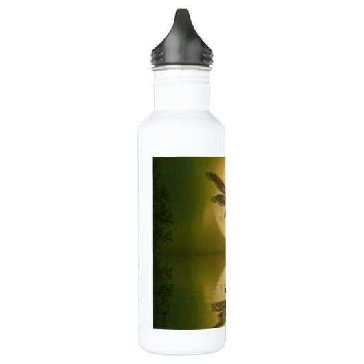 Fee reflektieren Wasserflasche Edelstahlflasche (Links)