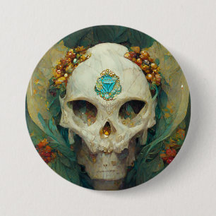 Fee Skull Fantasy Button