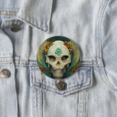 Fee Skull Fantasy Button (Beispiel)