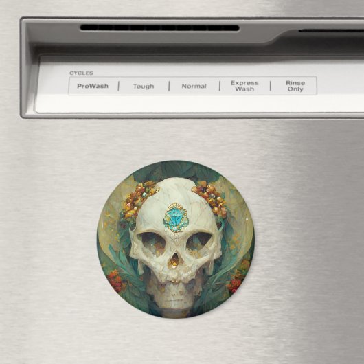 Fee Skull Fantasy Magnet (In Situ (Geschirrspüler))