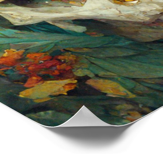 Fee Skull Fantasy Poster (Ecke)