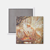 Fee/Sprites Magnet - "Earth Sprites" (Vorderseite/Rückseite)