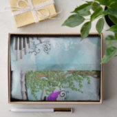 Fee, tanzend auf ein Klavier Seidenpapier (Geschenk)