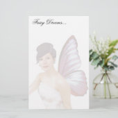 Fee Träume.... Briefpapier (Stehend Vorderseite)