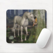 Fee und Unicorn. Mousepad (Mit Mouse)
