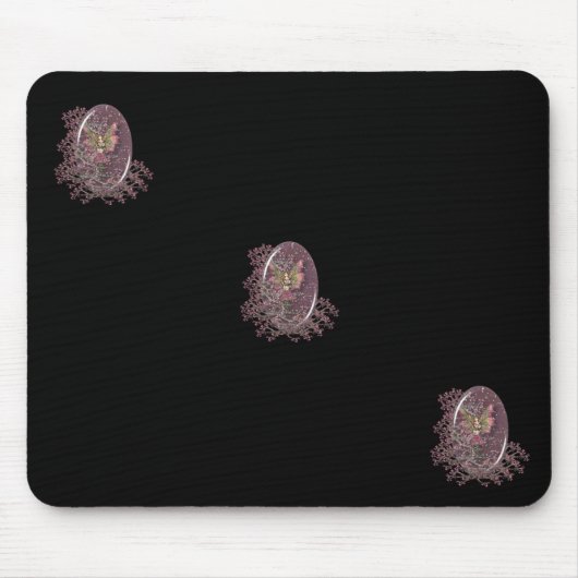 Fee unter Glas Mousepad (Vorne)