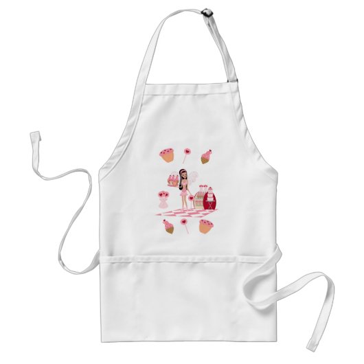 Fee Val Valentine's Day Süßigkeiten Shoppe Schürze (Vorne)