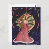 Fee von Dawn Obrecht Postkarte (Vorne/Hinten)