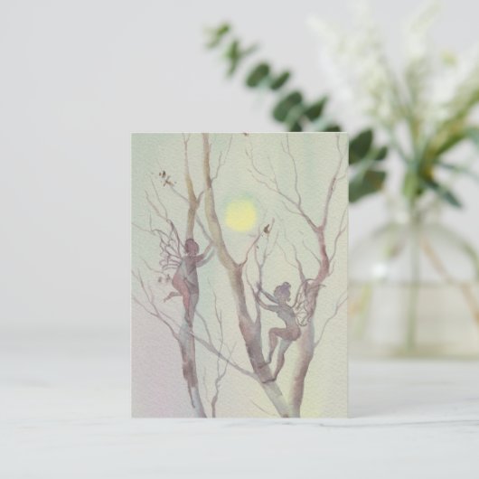 FEE VON SHARON SHARPE POSTKARTE (Stehend Vorderseite)