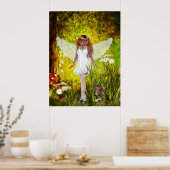 Fee Waldland Geheimgarten Poster (Küche)