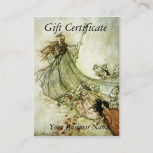 Fee-wegGeschenkgutschein - Arthur Rackham Rabattkarte
