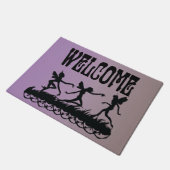 Fee-Willkommen Fußmatte (Schrägansicht)