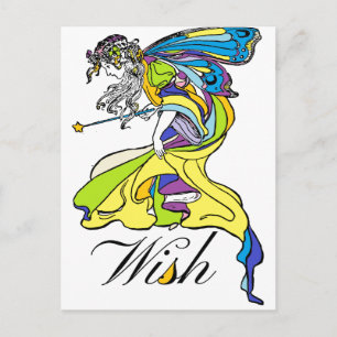 Fee Wish Postkarte