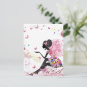 Fee Wonderland Postkarten (Stehend Vorderseite)