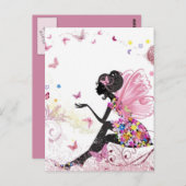 Fee Wonderland Postkarten (Vorne/Hinten)