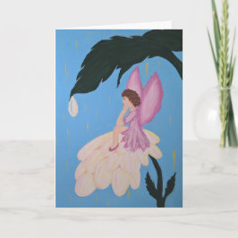 Fee wünscht vertikale Karte