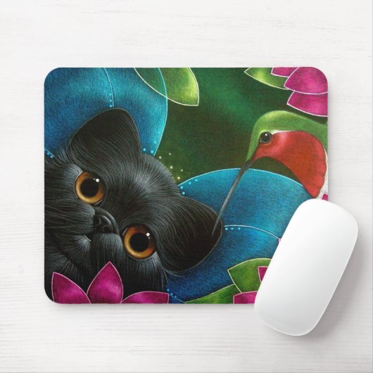 FEECAT u. KOLIBRI Mousepad (Mit Mouse)