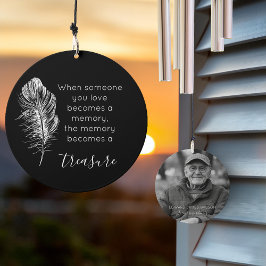 Feed and Quote Memorial für Loved One Windspiel