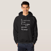Feed Chicken Smart Chicken Egg Hoodie (Vorne ganz)