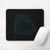 Feed Me And Tell Me I'm Pretty Brown Bear  Mousepad (Mit Mouse)