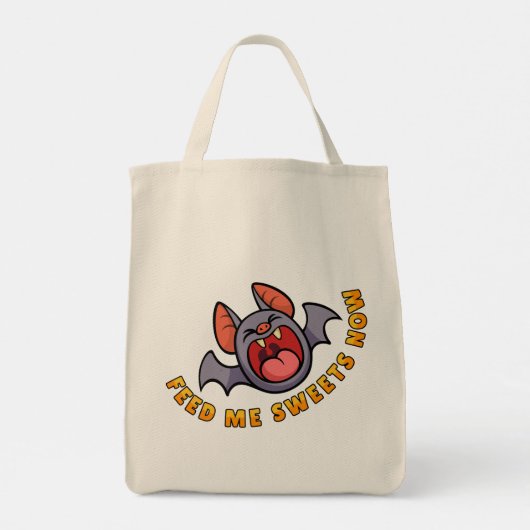Feed Me Sweets Now Tragetasche (Rückseite)