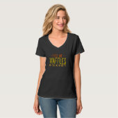 Feed Me Waffles And Tell Me I'm Pretty T-Shirt (Vorderseite Vollansicht)