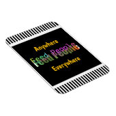 Feed People Refrigerator Magnet (Rechte Seite)