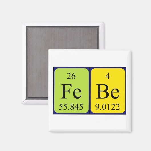 Feed Periodenmagnet Magnet (Vorderseite/Rückseite)