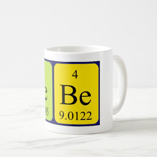 Feed Periodenname Tasse (VorderseiteRechts)