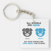 Feed Pig, Acorn  Schlüsselanhänger (Vorderseite)