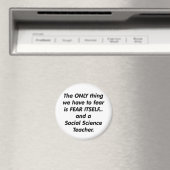 Feed Social Science Teacher Magnet (In Situ (Geschirrspüler))