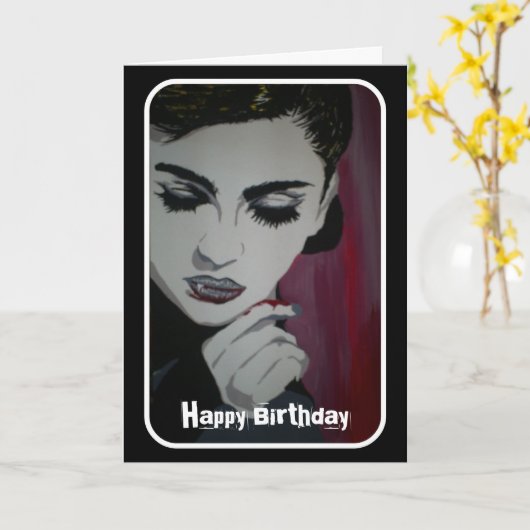 'Feed Your Habits' Karte (Gelbe Blume)