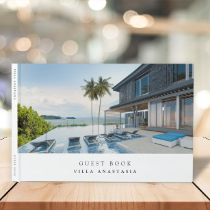 Feedback von Gastgebern für Urlaub Weißes Foto Gästebuch