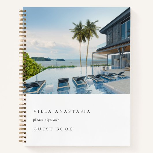 Feedback von Gastgebern für Urlaub Weißes Foto Notizblock (Vorderseite)