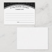 Feedback zu benutzerdefinierten Kommentaren in mei Hinweiskarte (Vorne/Hinten)