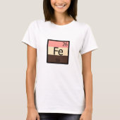 Feedeeisen Fe Periodic Table Feedist T - Shirt (Vorderseite)
