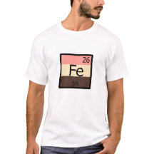 Feedeeisen Fe Periodic Table Feedist T - Shirt