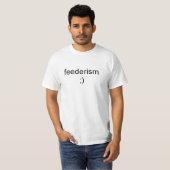 feederism molliges Geleitboot T-Shirt (Vorne ganz)