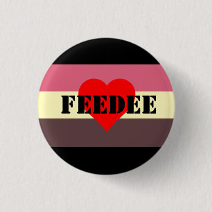 Feedist Stolz-Flagge Button Feedee