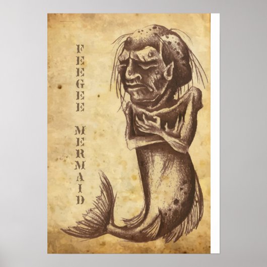 Feegee Mermaid Poster (Vorne)