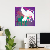 "Feel Alive" Großplakatdruck Poster (Heimbüro)