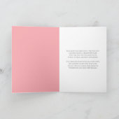 Feel Better After Heart Transplant Heart Roses Karte (Innenseite)