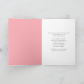 Feel Better After Pacemaker Heart Roses Karte (Innenseite)