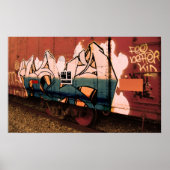 Feel Better Kid - Graffiti Train Poster (Vorne)