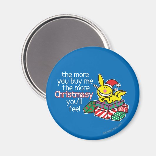 Feel Christmasy Magnet (Vorderseite/Rückseite)